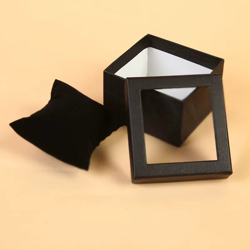 Watch Box Jewellry Store Accessories Watches Storage Box Jewelry Gift Wrap Packaging Boxes Bracelet Showcase3 Colors