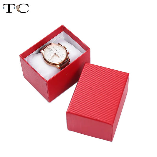 Watch Box Jewellry Store Accessories Watches Storage Box Jewelry Gift Wrap Packaging Boxes Bracelet Showcase3 Colors