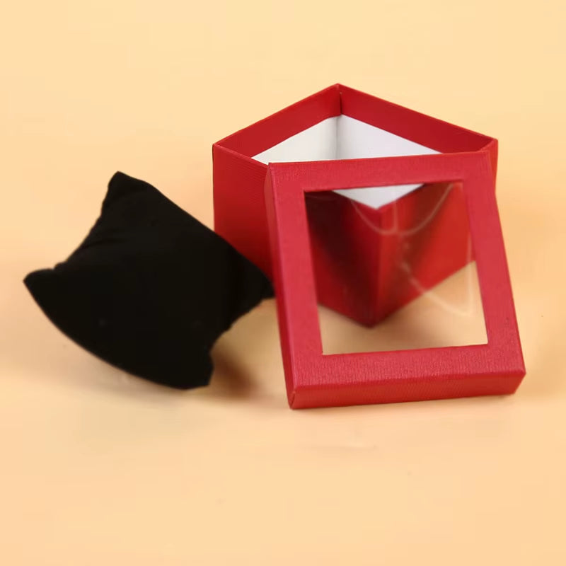 Watch Box Jewellry Store Accessories Watches Storage Box Jewelry Gift Wrap Packaging Boxes Bracelet Showcase3 Colors