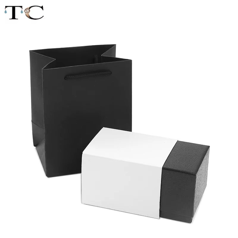 Watch Box Jewellry Store Accessories Watches Storage Box Jewelry Gift Wrap Packaging Boxes Bracelet Showcase3 Colors